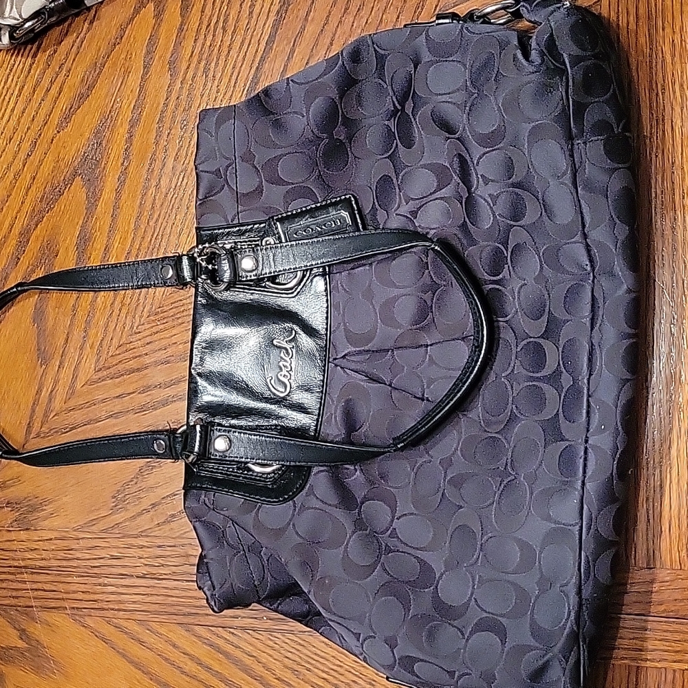 Black Coach Handbag